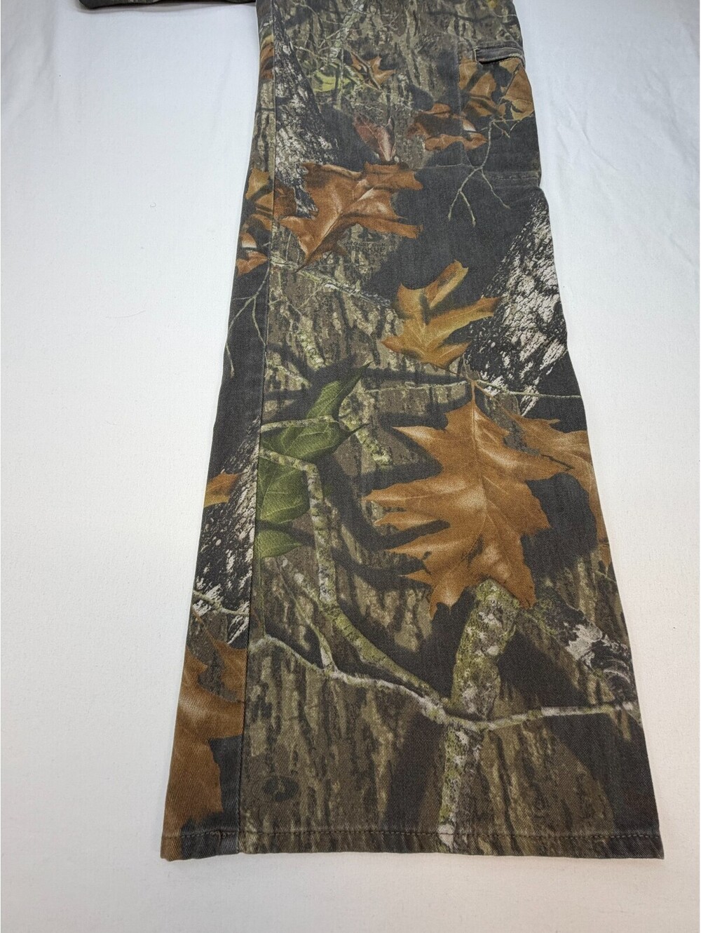 Mossy Oak Women's Cargo Pants Straight Flat Front Camouflage Size 8 Green - Picture 7 of 14